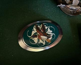 Fantastic Collection of Ducks Unlimited Belt Buckles