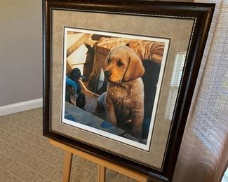 Framed print "Out Numbered And Surrounded" by John Aldrich