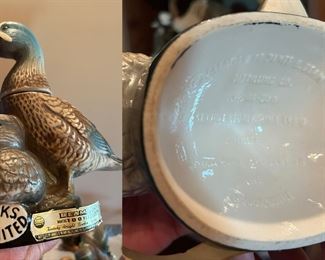 1980 limited edition Jim Beam Ducks Unlimited decanter