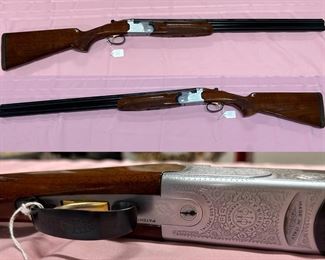 H.  P. Beretta (Italy), 12ga. 3" Magnum 28" barrel, Model S686 Special.                                                                                                "YOU WILL WANT TO BE THERE FOR THESE HUNTING RIFLES and SHOTGUNS!!!                           SALE STARTS THURSDAY  JULY 13TH!"
(Call for more information and details on these Hunting Shotguns and Rifles)                                                  
  SEE YOU THERE!!! 