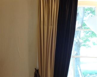 4 sets of panel curtains (curtain rods not included)