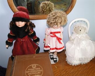 Dolls and Dictionary, what could be more perfect