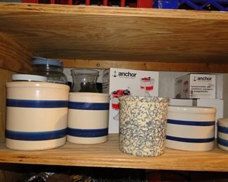 Salt ware pottery, and bowls
