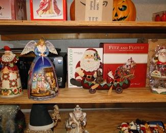 Mint condition, Fitz and Floyd, along with all other Christmas items as well