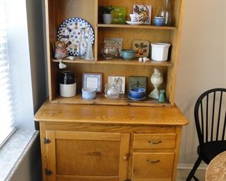Hoosier cabinet is available for pre-sale