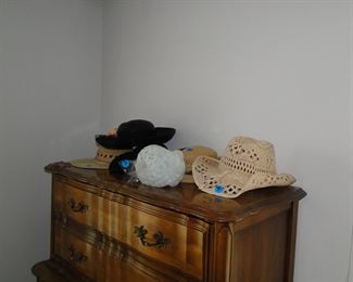 Wonderful collection of hats, some are vintage, and complete with boxes