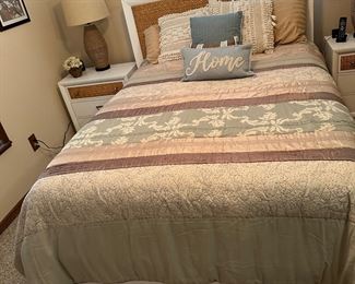 Queen size white bedroom set