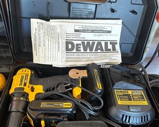 DeWalt drill in the box