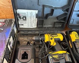 DeWalt drill in the box