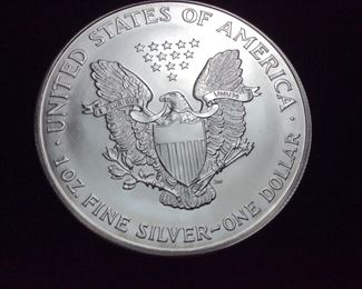 2000 SILVER AMERICAN EAGLE 1OZ. SILVER COIN