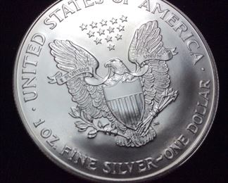 2000 SILVER AMERICAN EAGLE 1OZ SILVER COIN