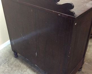 VTG. EMPIRE STYLE CHEST OF DRAWERS