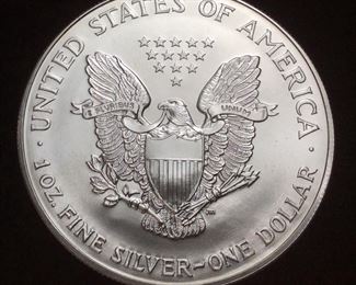2000 AMERICAN EAGLE SILVER 1OZ COIN
