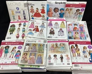 62 DOLL CLOTHES SEWING