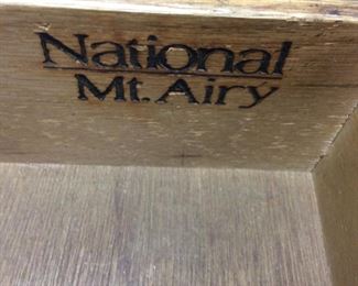 NATIONAL MT. AIRY WOODEN NIGHTSTAND