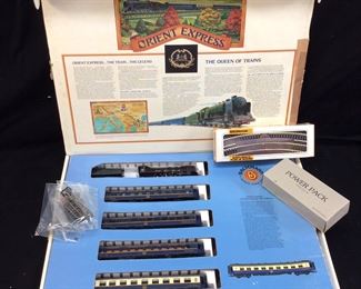 BACHMANN HO ORIENT EXPRESS TRAIN MODEL SET #40/0185