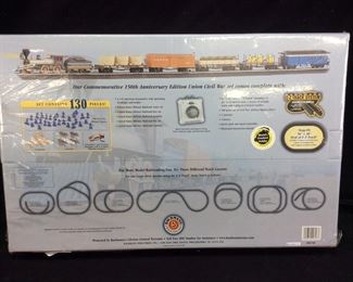 BACHMANN CIVIL WAR UNION TRAIN SET, NEW, 130 PIECE SET HO SCALE