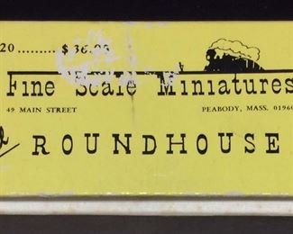 1970s FINE SCALE MINIATURES, 2 STALL ROUNDHOUSE HO SCALE, NIB