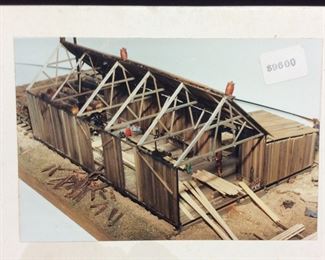 JV MODELS O SCALE LUCAS SAWMILL #4021