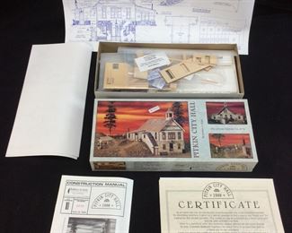 BUILDERS IN SCALE PITKIN CITY HALL HO SCALE MODEL LTD. #10