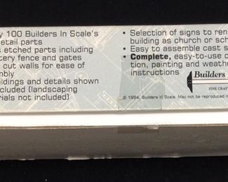 BUILDERS IN SCALE PITKIN CITY HALL HO SCALE MODEL LTD. #10