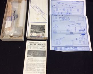 VTG. BUILDERS IN SCALE THE COEUR D’ ALENE KIT #6