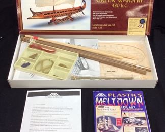 AMATI MODEL KIT 1404 BIREME GREEK WARSHIP 430BC MODEL, NEW