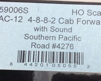 INTERMOUNTAIN RAILWAY CO. HO SCALE SOUTHERN PACIFIC 4882 LOCOMOTIVE WITH SOUND #4276,