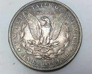 KEY DATE 1889-S MORGAN SILVER DOLLAR