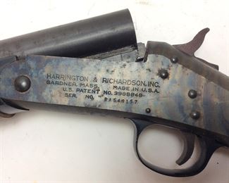 HARRINGTON & RICHARDSON TOPPER 12ga SHOTGUN