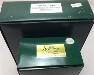 (2) BACHMANN SPECTRUM 28 TON 2 LOCOMOTIVE & CABOOSE,