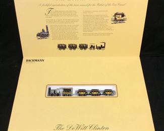BACHMANN HO SCALE ‘’THE DEWITT CLINTON’’ TRAIN SET,