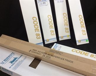 H-O SCALE CORK & TRACKS, SUPERFLEX & WALTHERS CODE 38,
