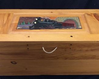 RAILROAD LOCOMOTIVE TRUNK