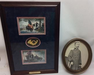 CIVIL WAR ART, CHAMBERLAIN AT GETTYBURG