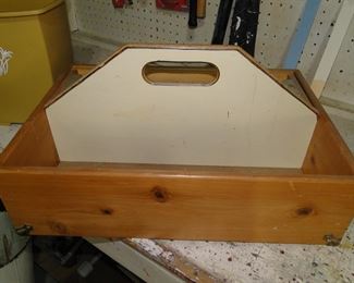 Handcrafted tool box