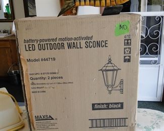 Never used, exterior light