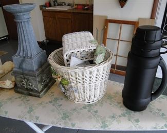Thermos, and other decorative items for the home and garden