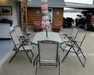 Complete patio set