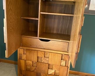 Mid Century “Brutalist” Lane Bedroom Set