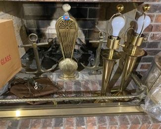 Nautical Fireplace Accessories 
