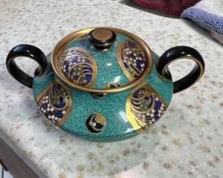 Wonderful & ornate lidded vessel… 
use it for tea… or whatever.