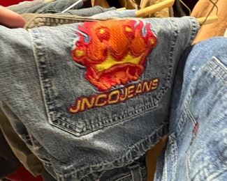 Vintage Jnco Jeans… Be dressed appropriately for the good times when you finally get that time machine you built working!