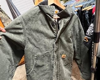 Also several Carhart jackets ready for real work… or just hanging out drinking beer and pretending like you totally just did some serious work. 