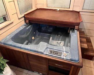 Literally in nearly new condition. Has no water in it, but client says it worked perfectly when they last drained it and put it in hibernation mode. Obviously you have to remove… it should come apart and fit through the rear door way so you can back almost right up to it as you get it out the back door 