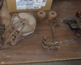 WOOD PULLEY ETC