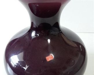 MURANO AMETHYST VASE