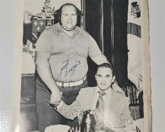 ANDRE THE GIANL GOV WALLACE