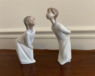 Boy & Girl Kissing Lladros
$60.00 for the pair