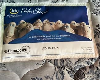 Serta Perfect Sleeper “Stoughton” Twin Mattress & Box Spring ~$75.00